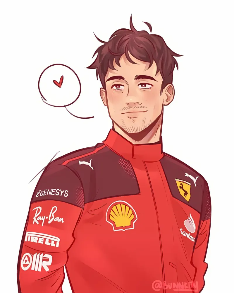 Charles Leclerc poster da mitaco