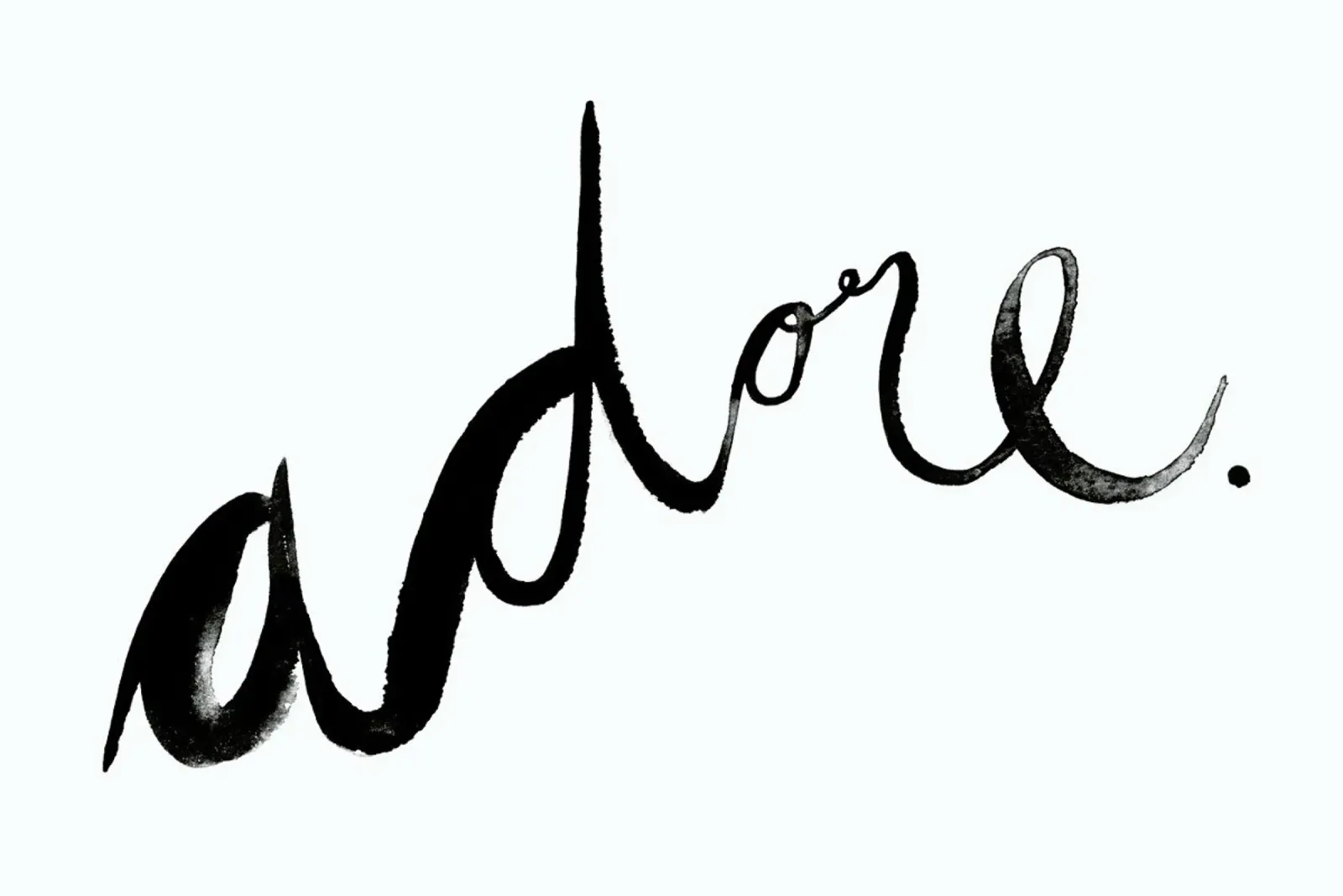 Adore poster met kunststof frame van typealive