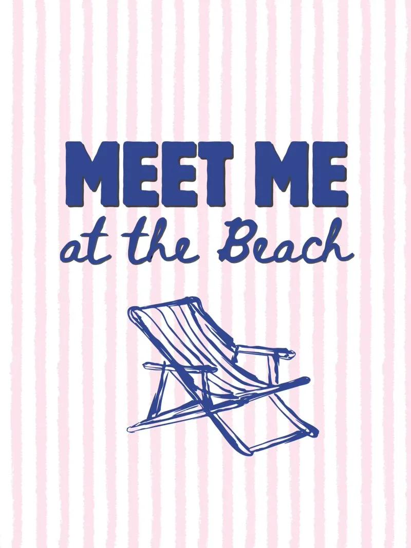 Meet me at the beach pellicola backlit da IamHomeStudio