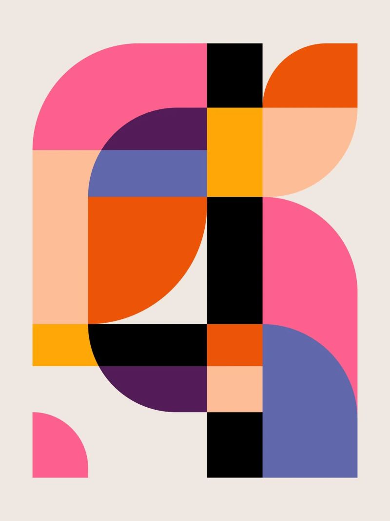 Bold Abstraction 3 poster da susanapaz