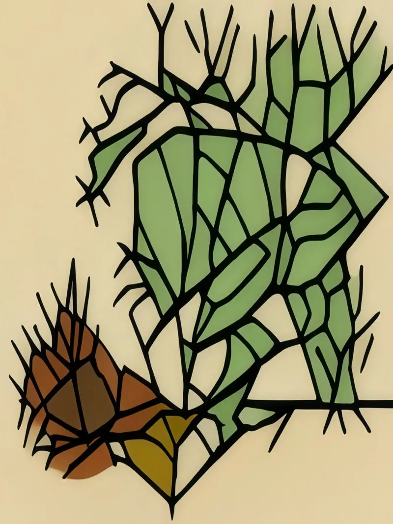 Natura_Piante_2 pellicola backlit da Abstract Art by LK