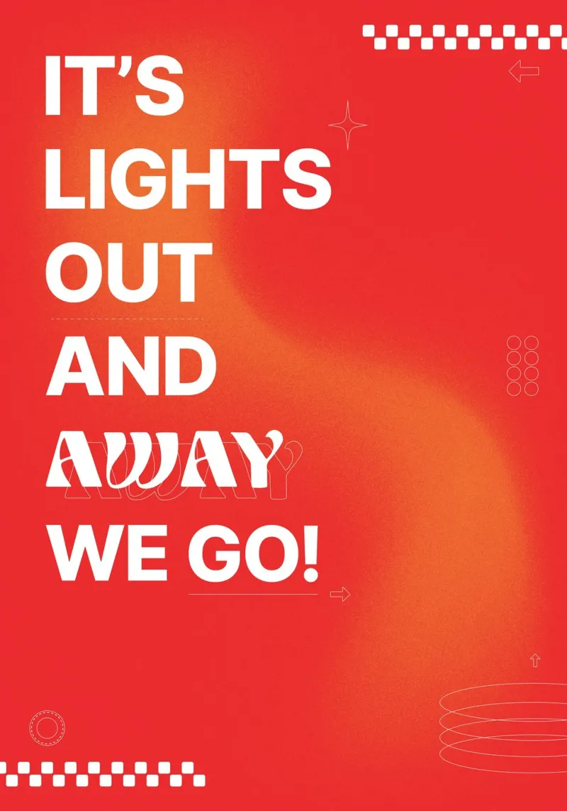 Its Lights Out F1 carta hahnemühle da OkleoStudio