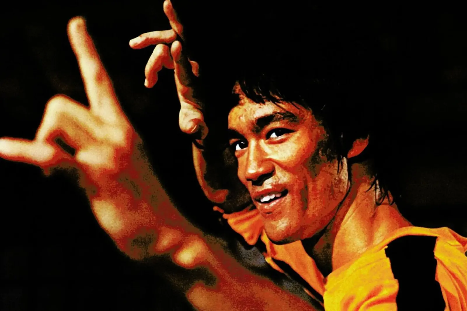 Bruce Lee in 'Game of Death' alluminio dibond da Gallery Print and Art Limited