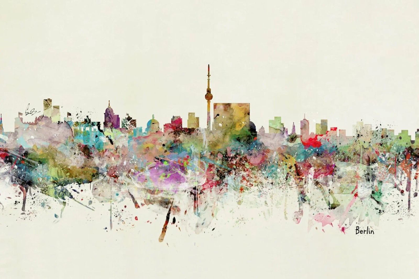 Berlin Icons poster by Brian Buckley