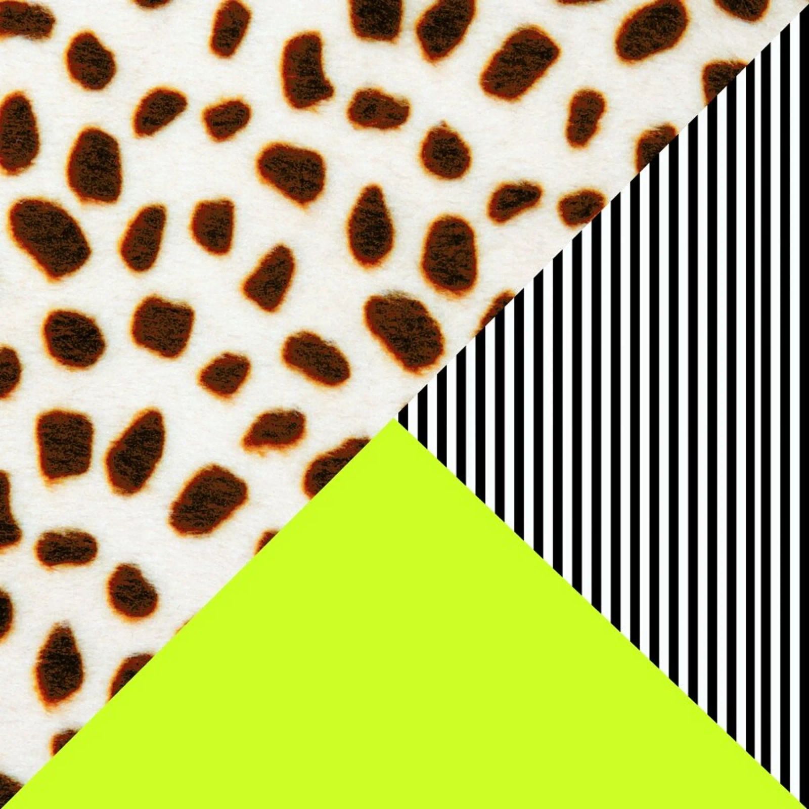 Cheetah Stripe  Neon Poster von Vasare Nar