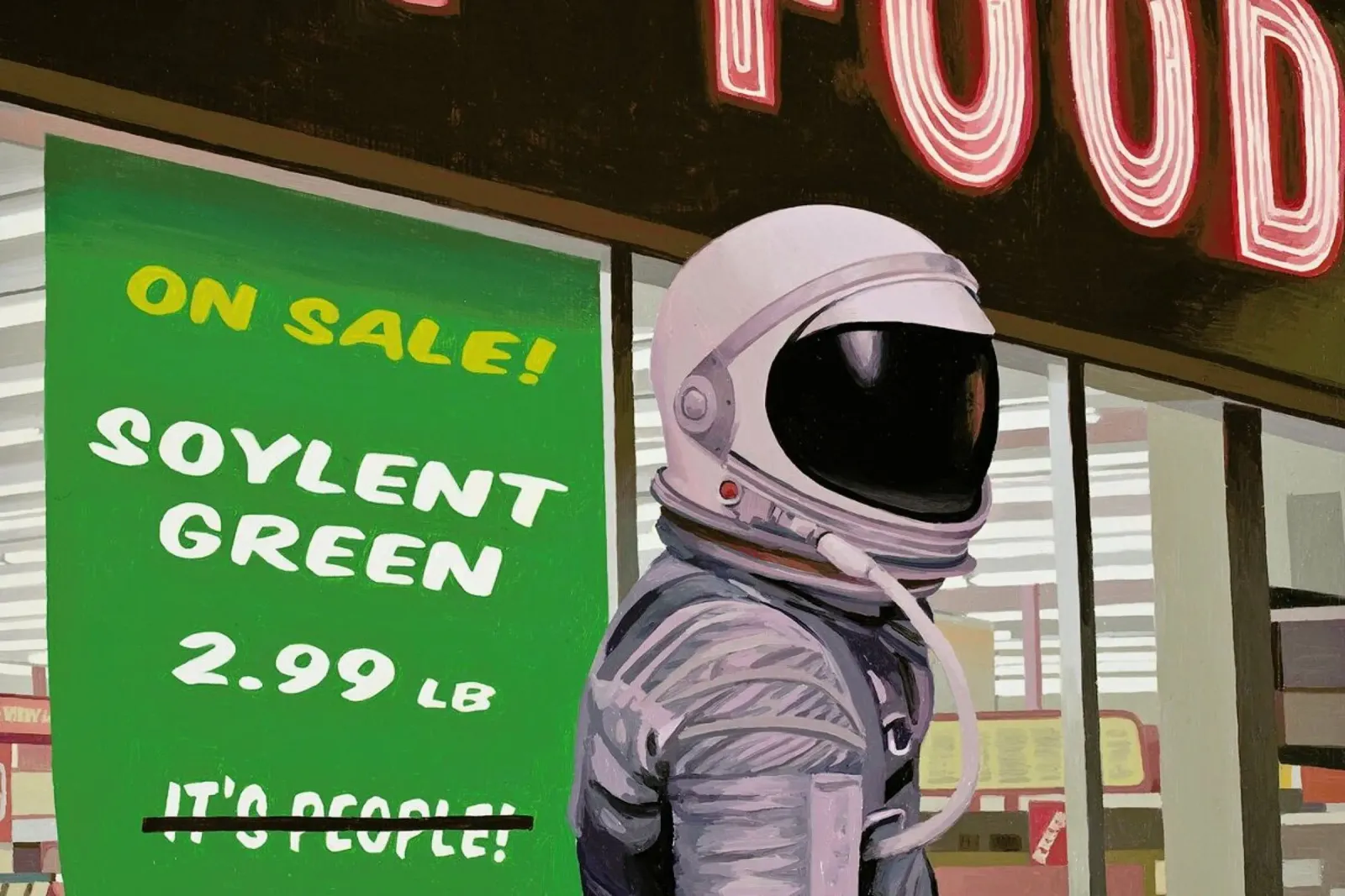 Soylent Green pellicola backlit da Scott Listfield