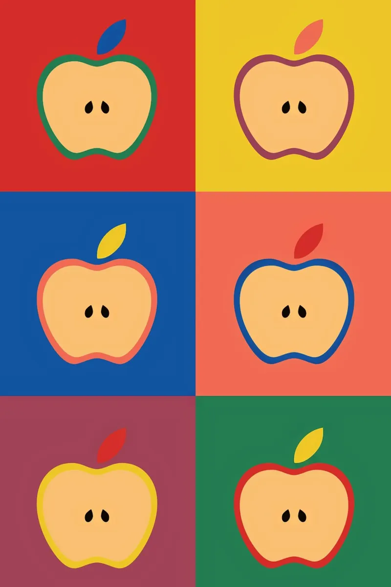 Apples plexiglass da The Poster Kid