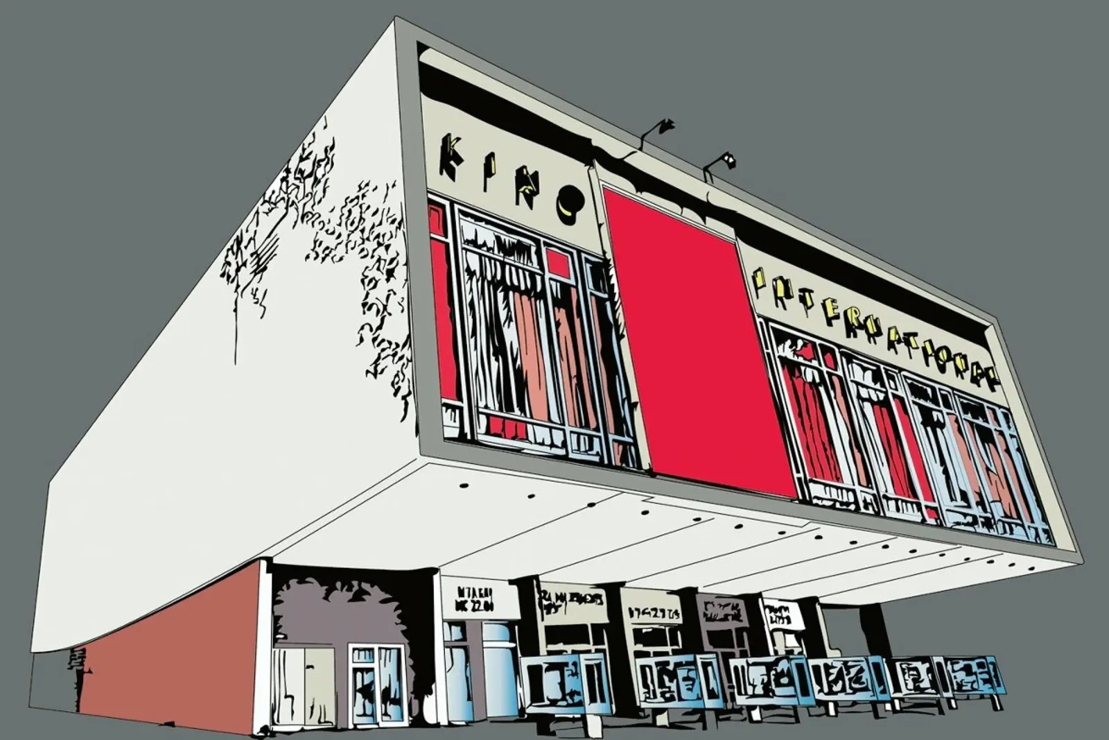 Kino International backlit film by Marcell Naubert