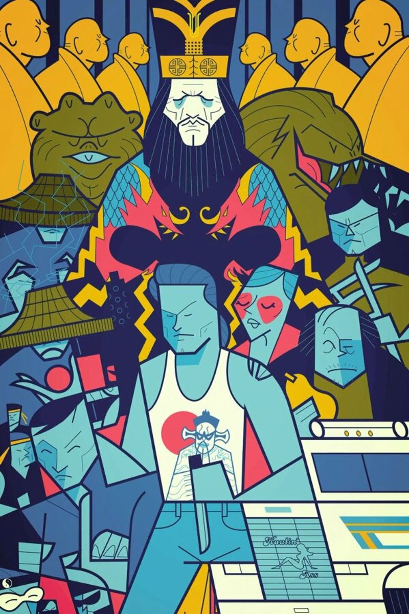 Little China poster by Ale Giorgini