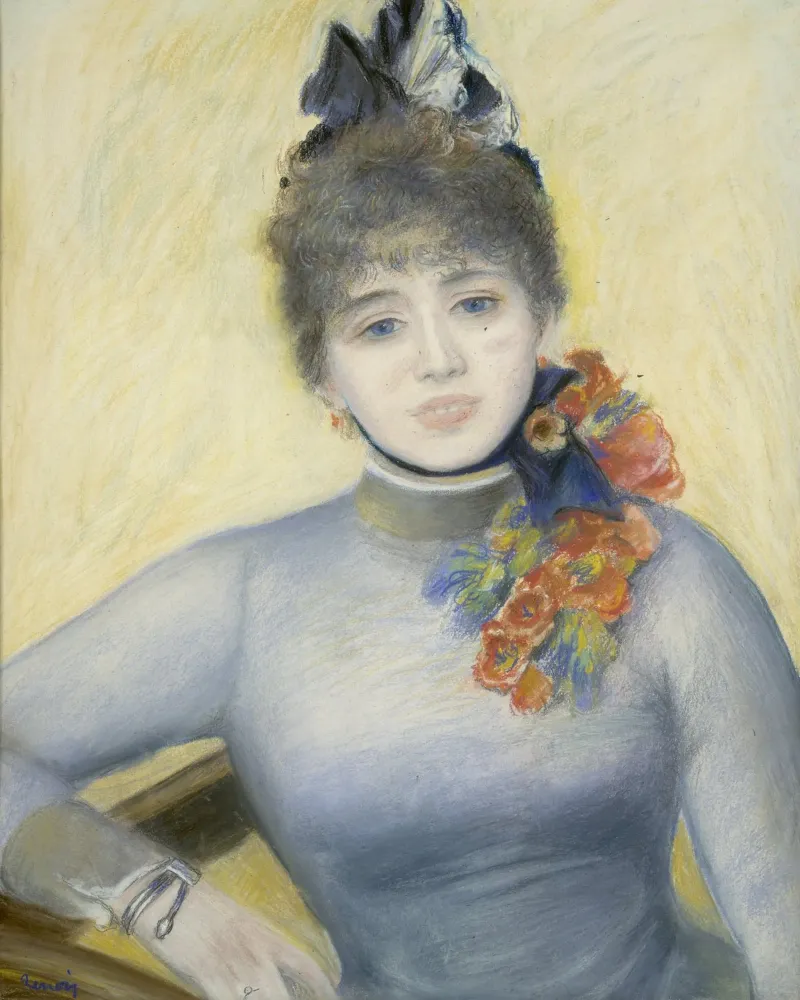 Pierre-Auguste Renoir - Caroline Rémy (Séverine) pellicola backlit da Timeless Artworks