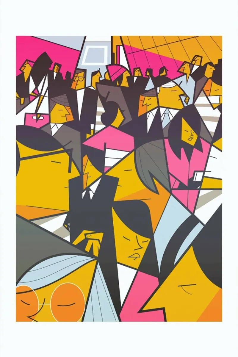 Tokyo Frames Crossing pellicola backlit da Ale Giorgini