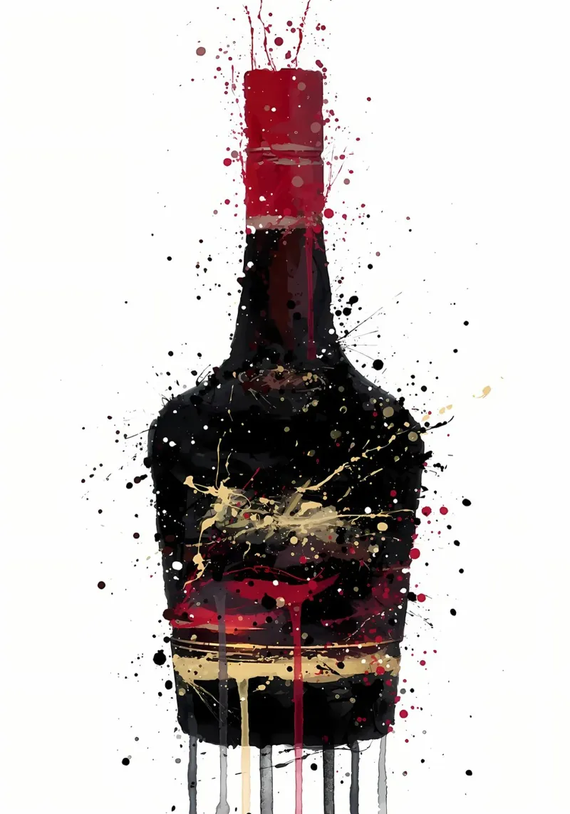 Burnt Umber canvas by Coffee shop