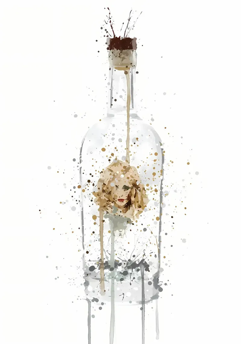Gin Bombshell pellicola backlit da Coffee shop