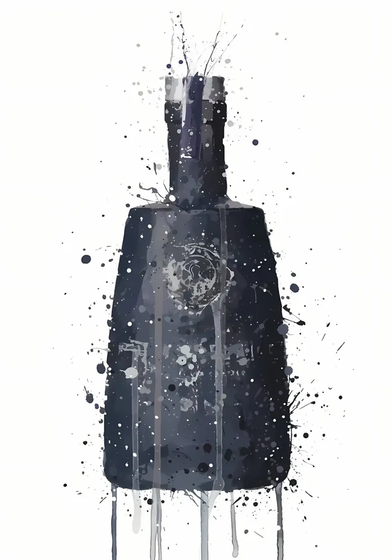 Gin Dark Granite canvas by Coffee shop