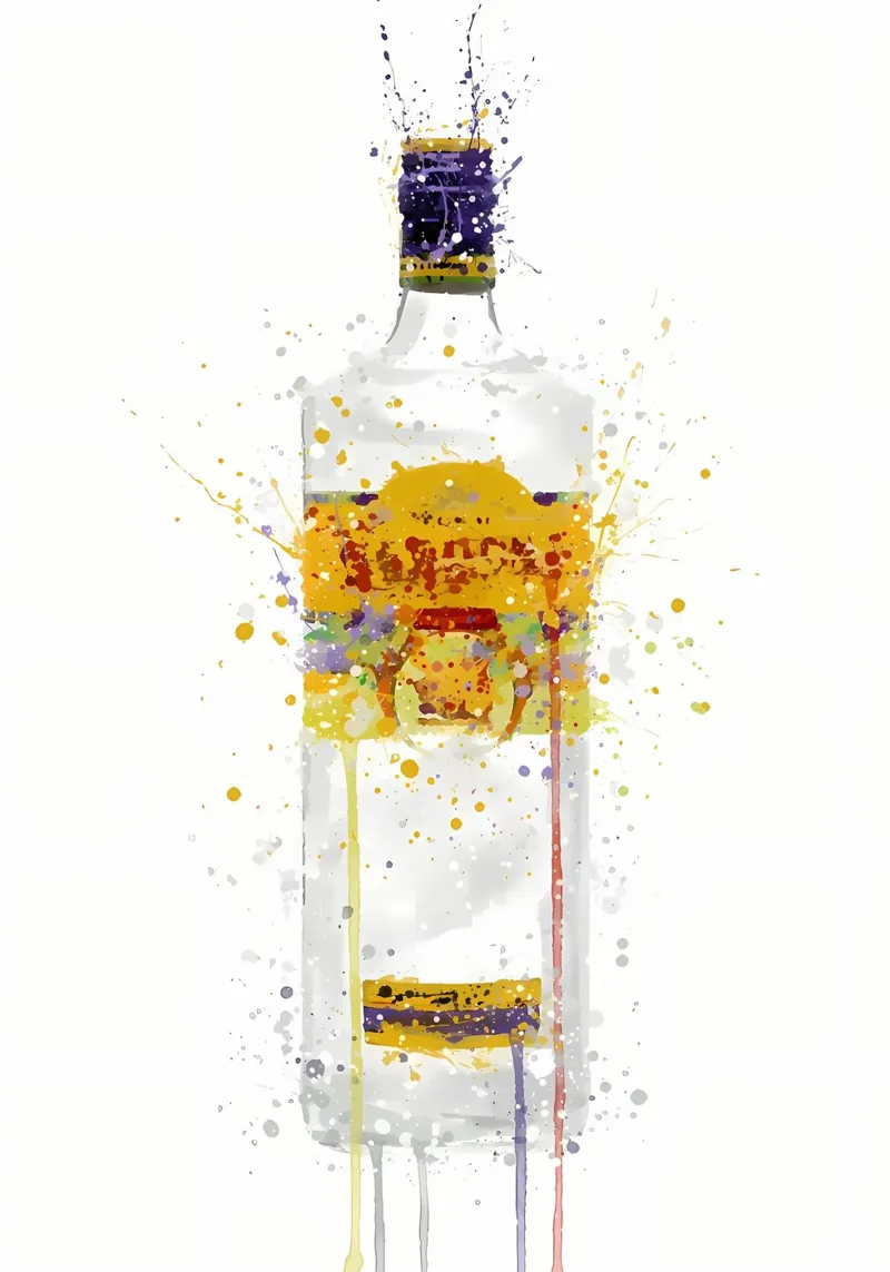 Gin Dragon alu-dibond by Coffee shop