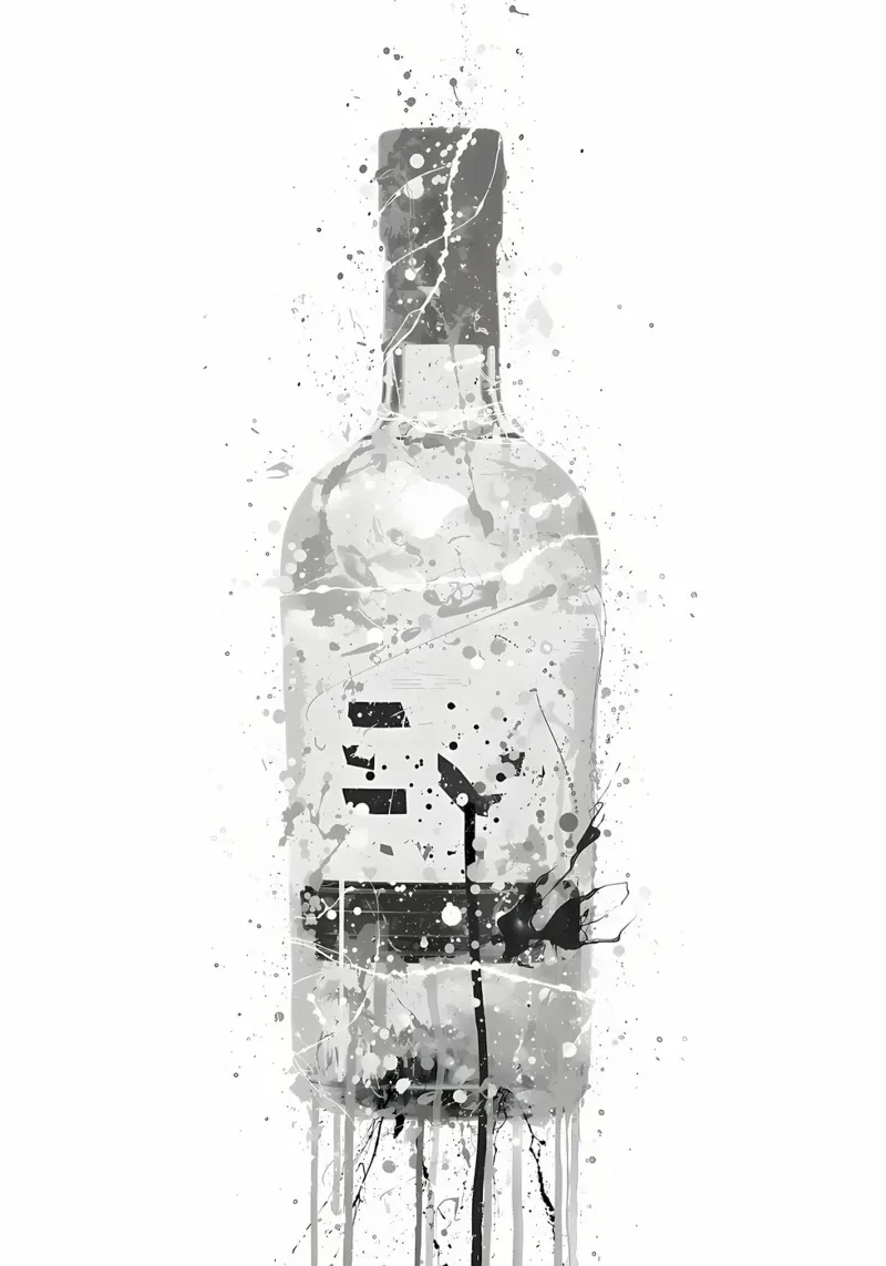 Marmo grigio Gin pellicola backlit da Coffee shop