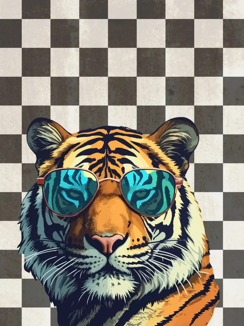 Savage Swagger plexiglass da Doodle Dreams Art