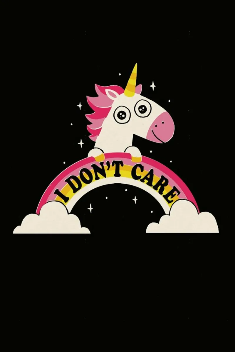 Unicorn Don’t Care pellicola backlit da DinoMike