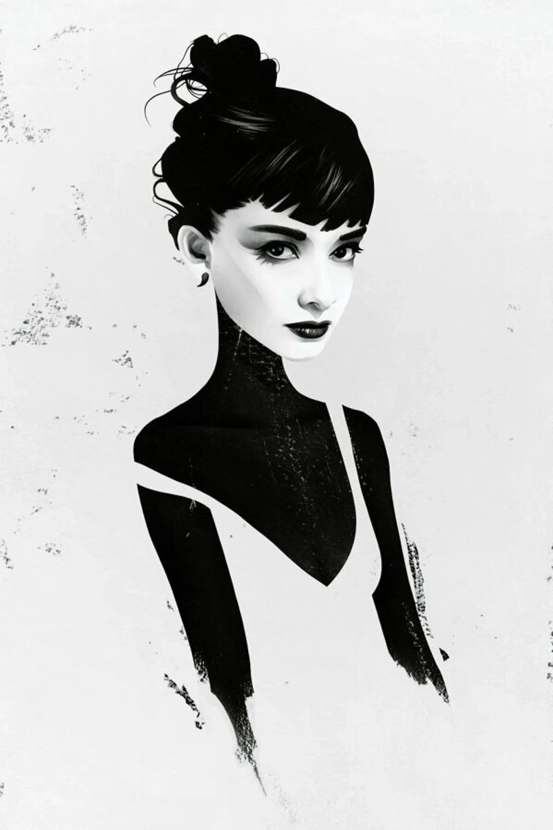 Oh, Audrey poster by Ruben Ireland