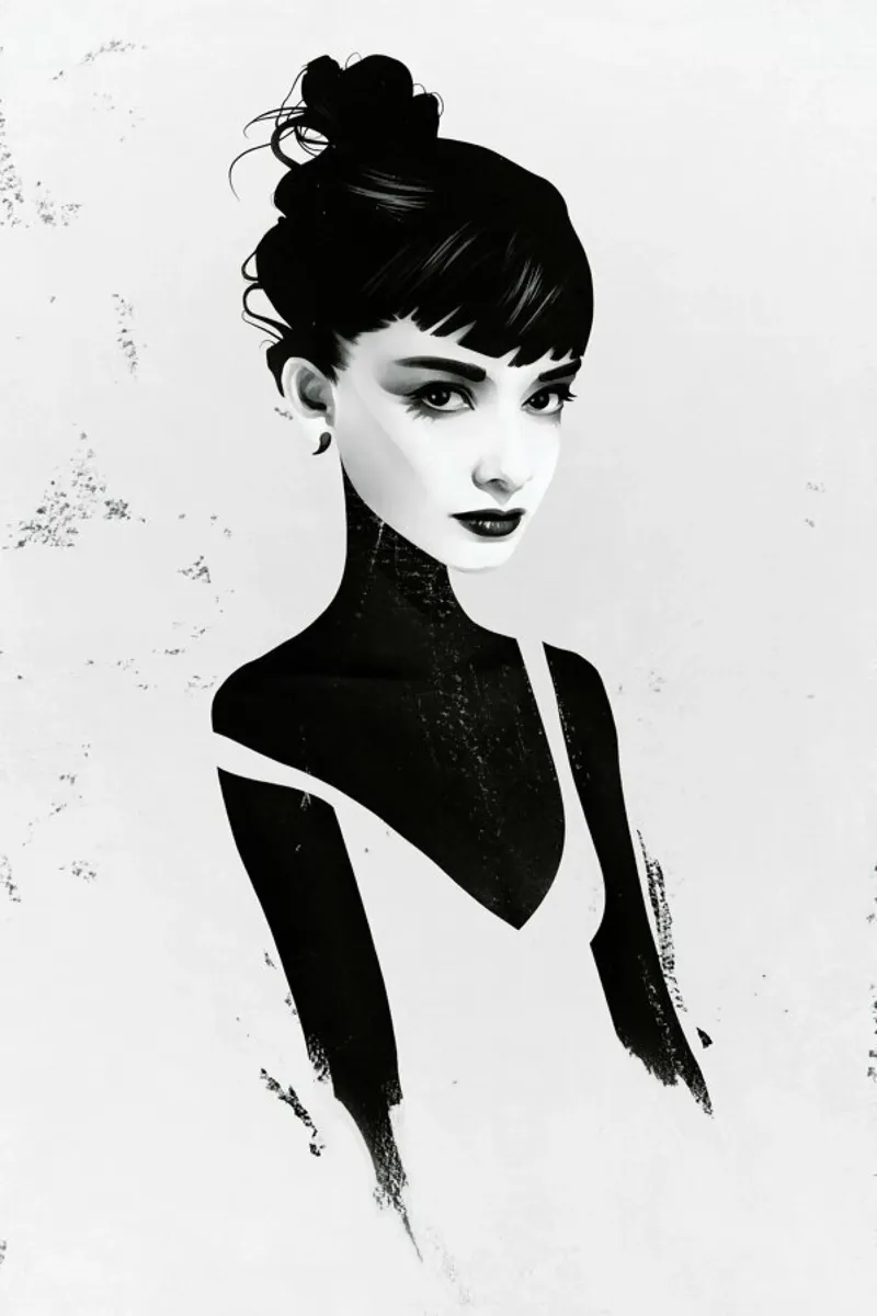 Oh, Audrey poster by Ruben Ireland