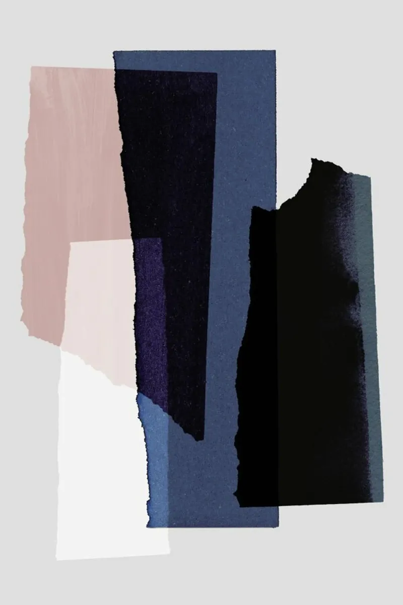 Pieces 3 poster con telaio in legno da Mareike Böhmer