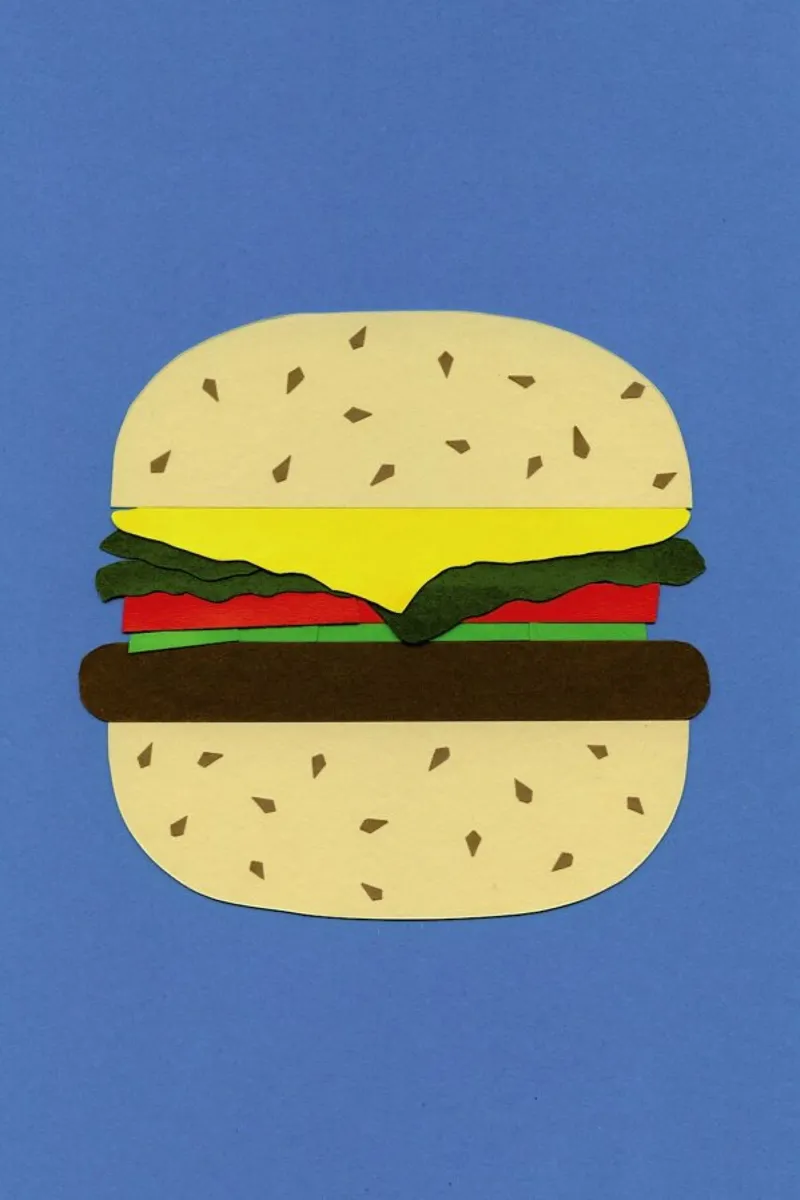 Veggieburger pellicola backlit da Rosi Feist