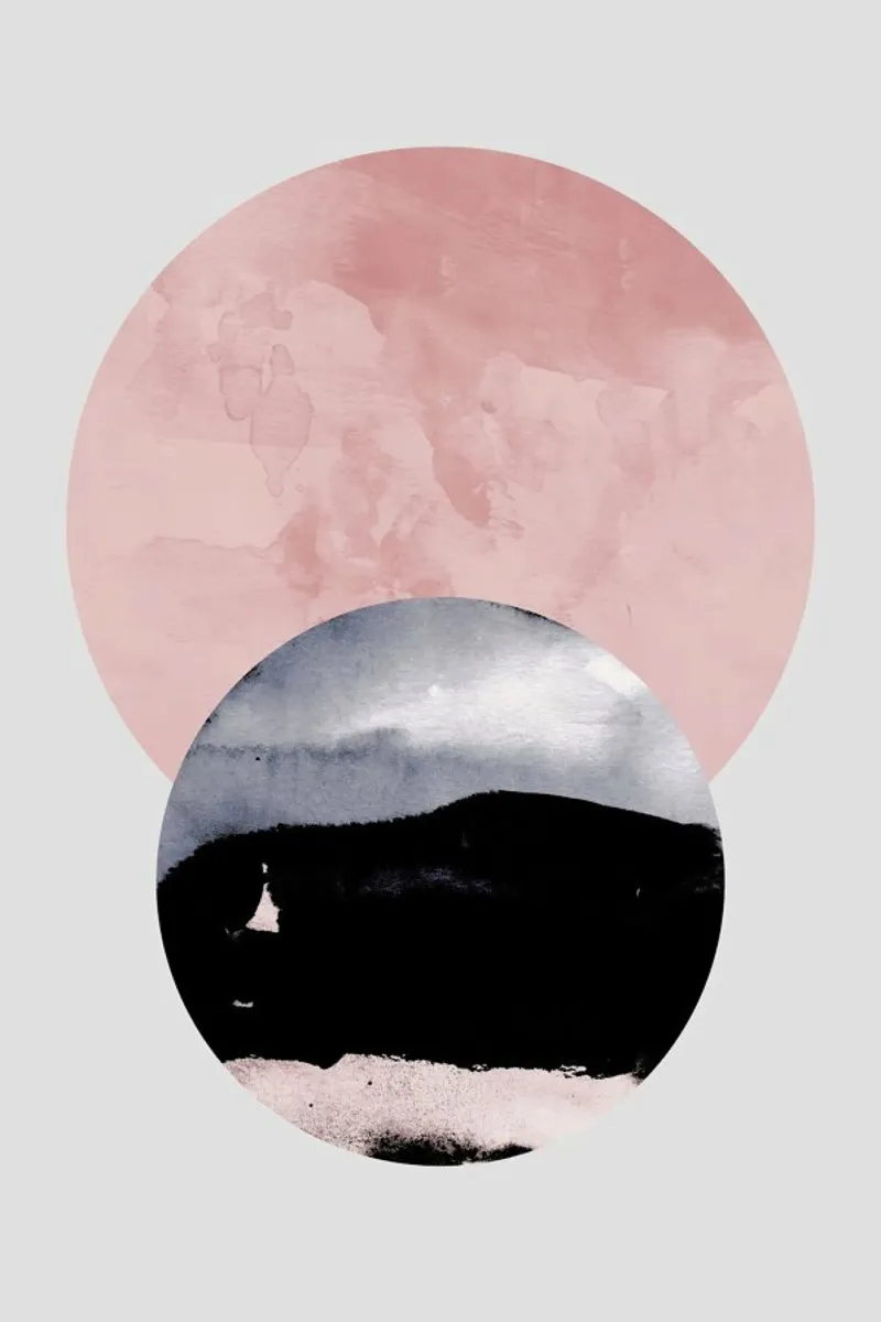 Minimalism 31 poster con telaio in plastica da Mareike Böhmer