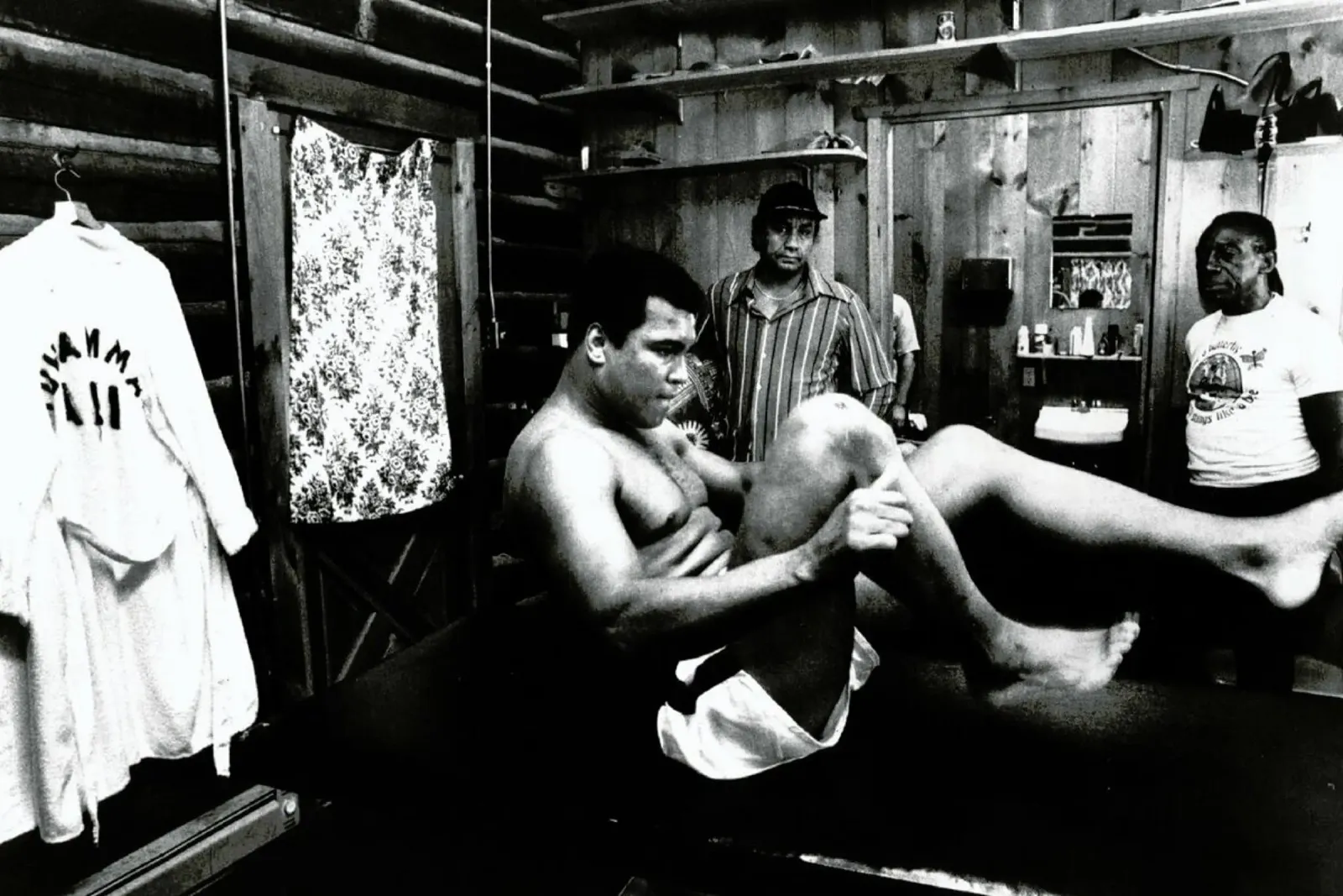 Muhammad Ali Exercising pellicola backlit da Gallery Print and Art Limited