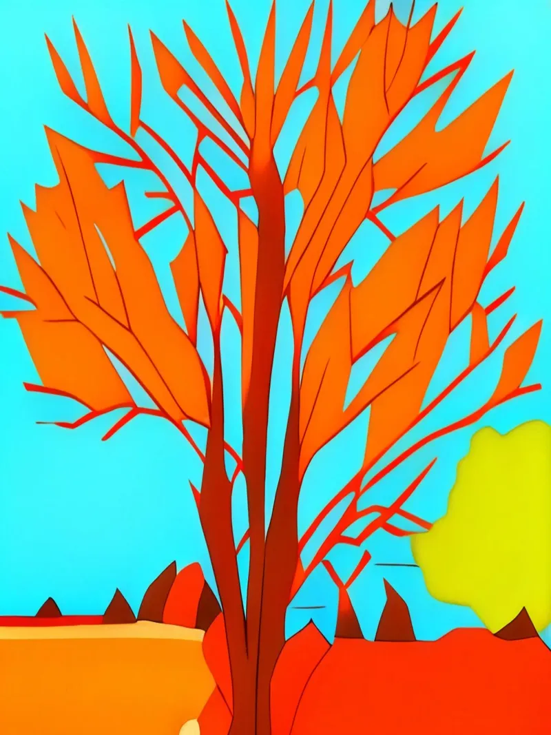 Albero_Natura_2 pellicola backlit da Abstract Art by LK