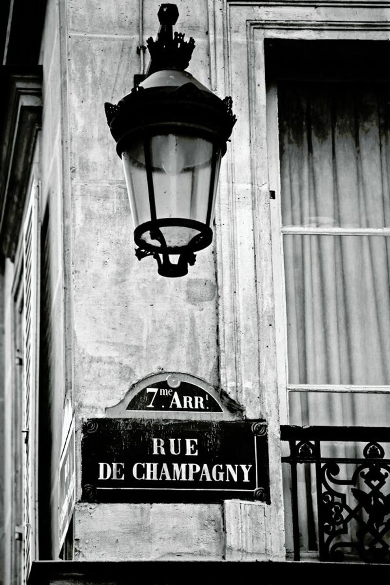 Rue de Champagny poster de Magdalena Martin Photography
