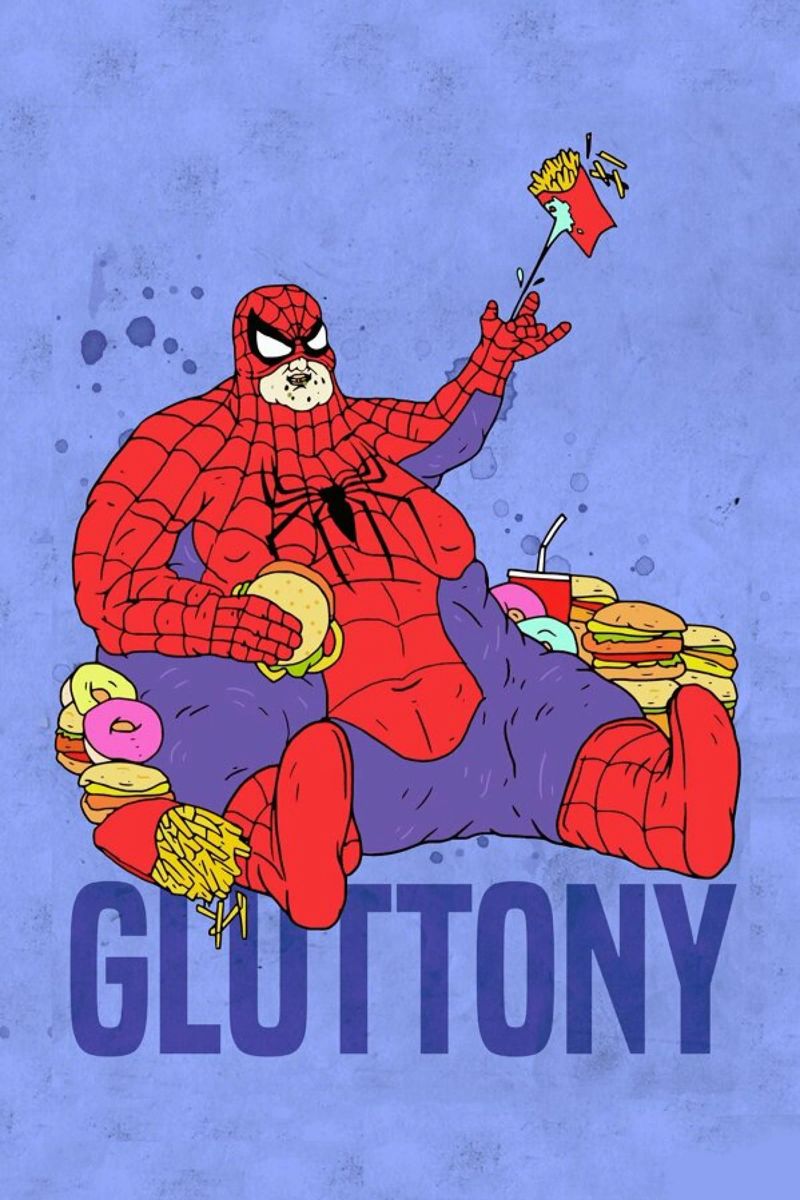 Gluttony poster de Nick Cocozza