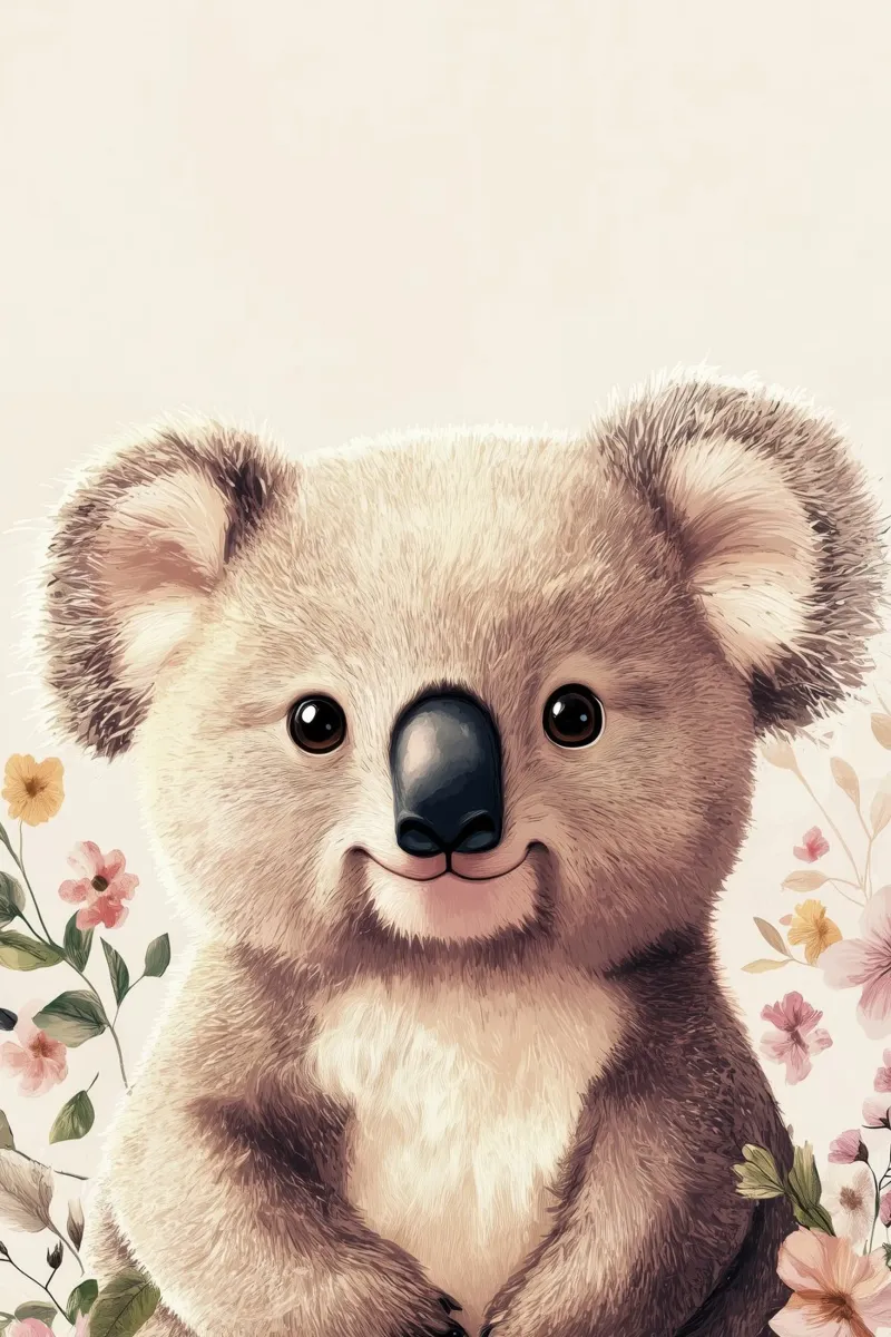 Hero #41: Koala in spring backlit film by farbenhelden