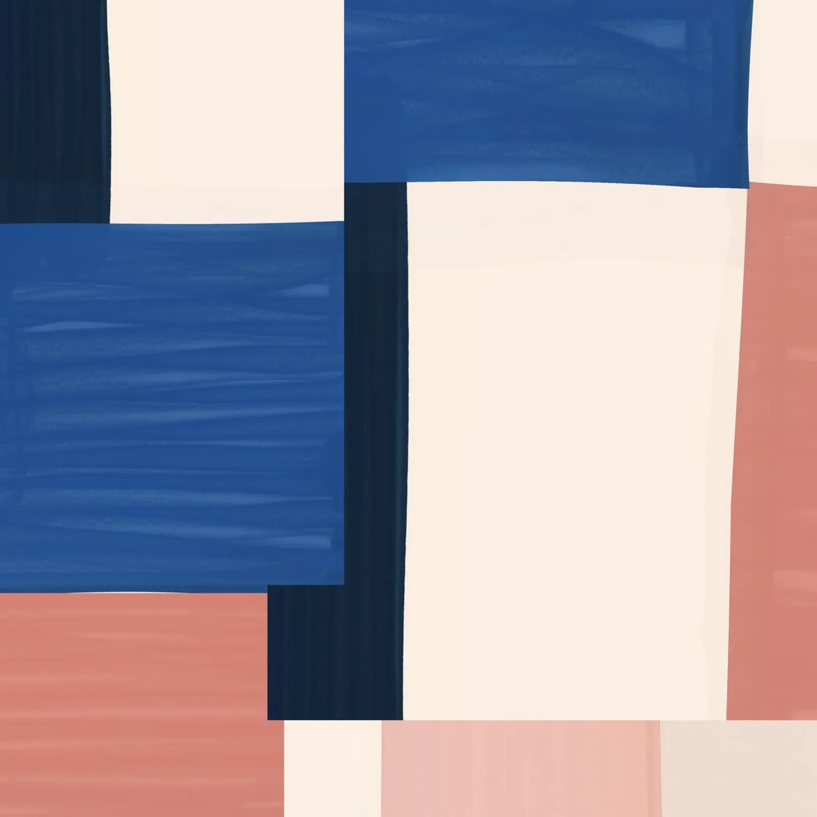 Minimalist Abstract 82 hahnemühle by LeaDArt