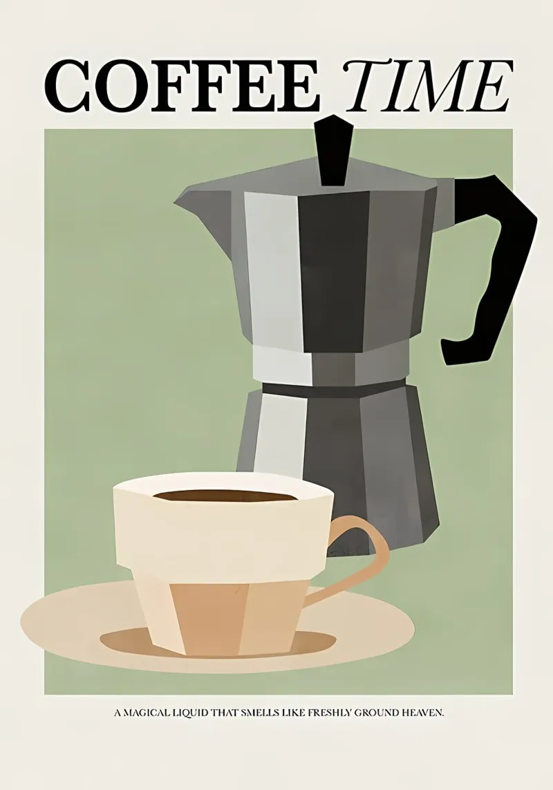 L'ora del caffè carta hahnemühle da mitaco