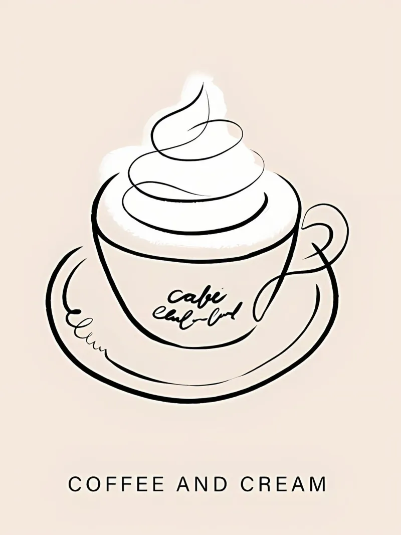 Coffee and cream hahnemühle by Manhmai