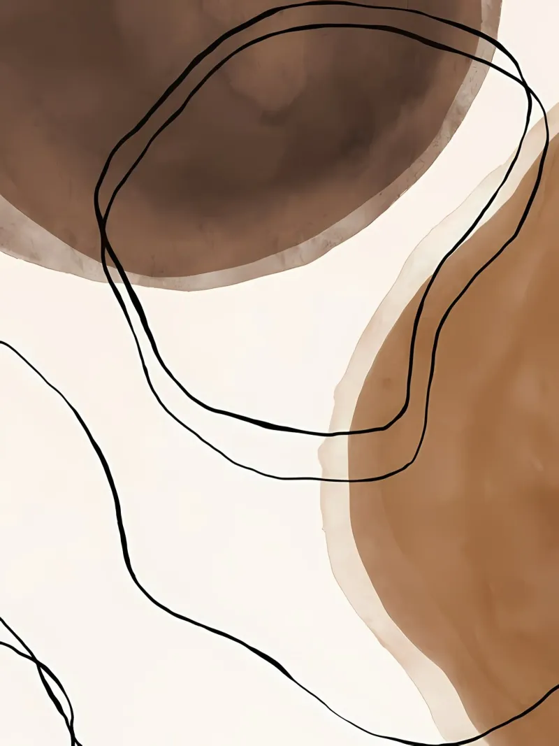 Arte del caffè n. 1 poster con telaio in plastica da Manhmai