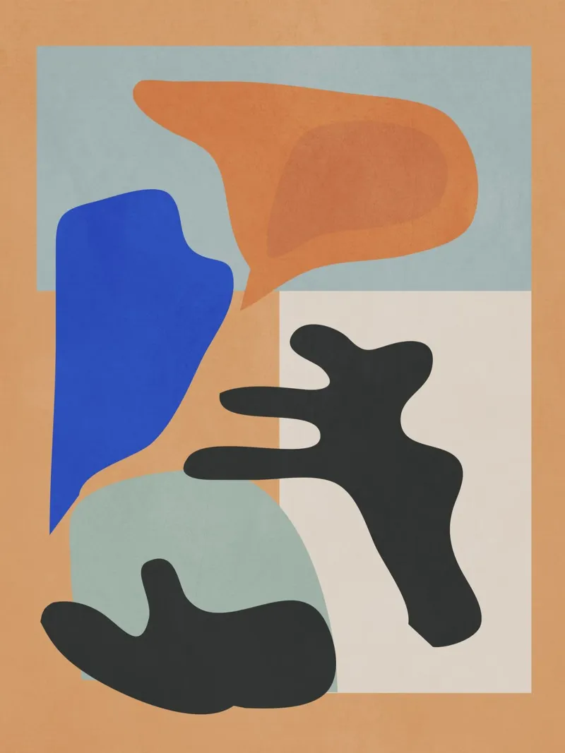 Abstracte kunst 17 hahnemühle van LeaDArt