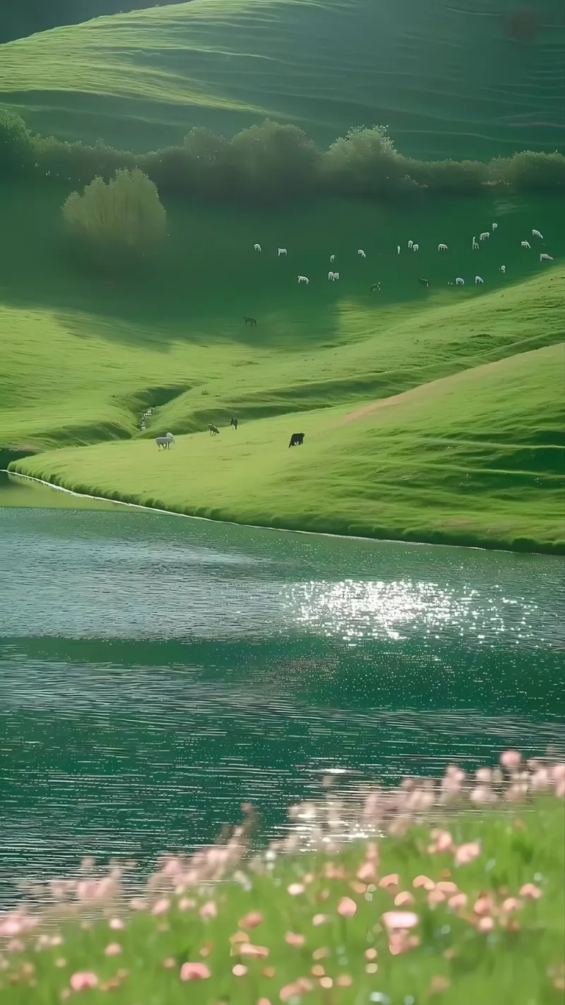 landscape green forex plate by Manhmai