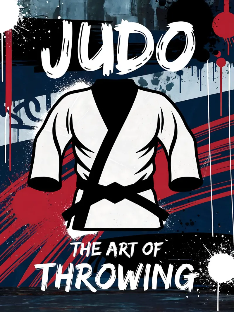 Judo: l'arte del lancio poster con telaio in alluminio da GameDay Studio