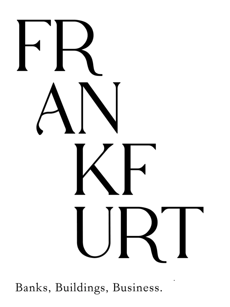 Francoforte Tipografia poster da YV TYPOGRAPHY