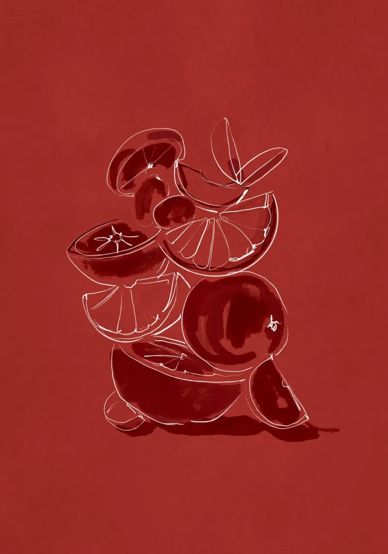 Waage Fruit 4 Hahnemühle von LeaDArt