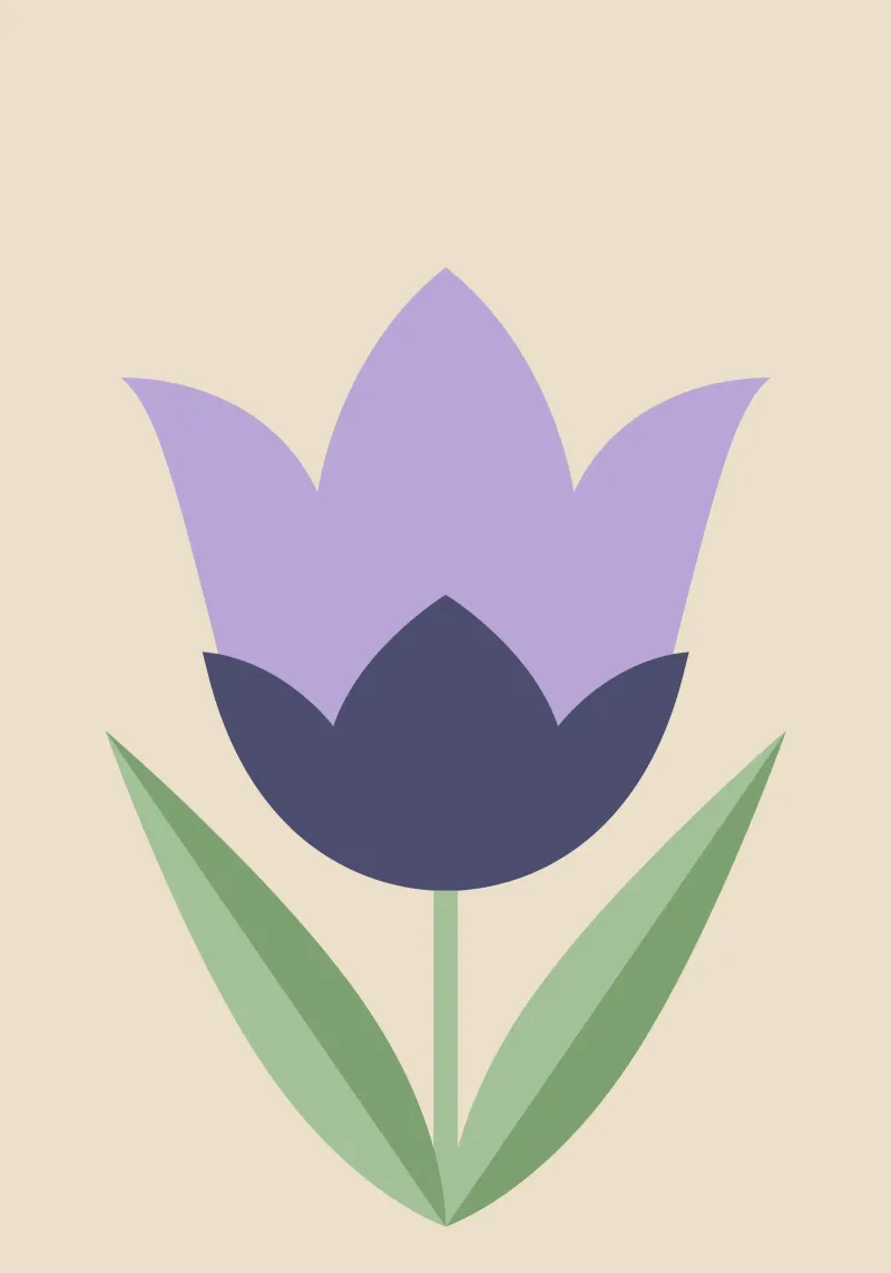 Scandi Tulip pellicola backlit da SMPLE