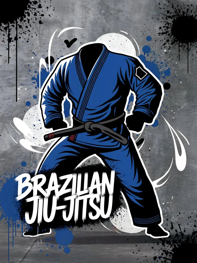 Jiu-Jitsu: Gioco a terra con i graffiti pellicola backlit da GameDay Studio