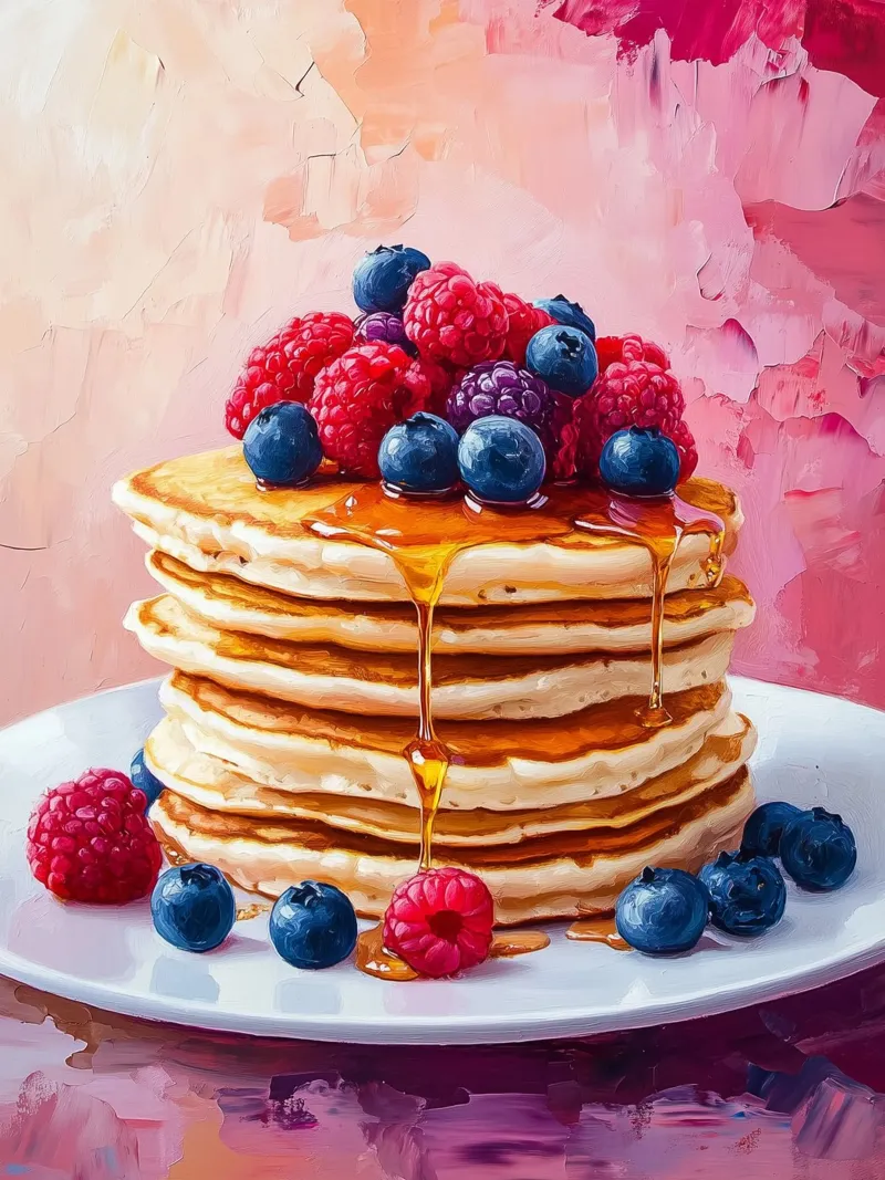 Golden pancakes hahnemühle by Spice & Style
