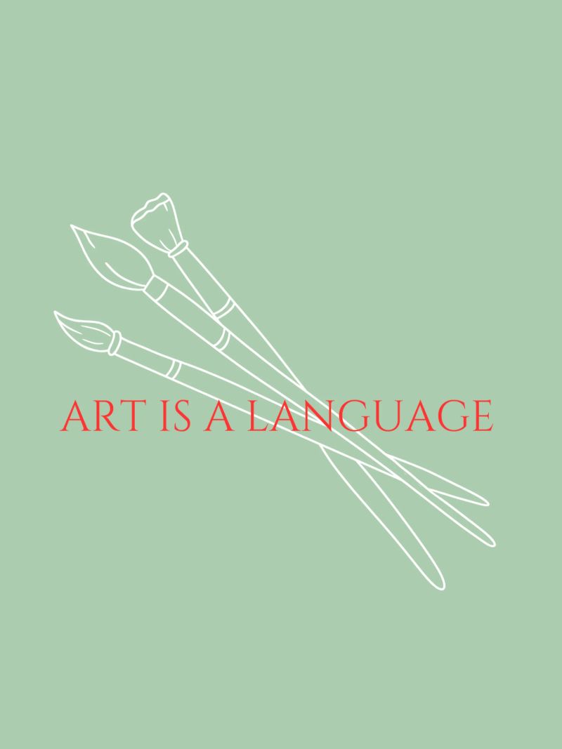 Art is a Language 2 plexiglass da Headless Monkeys