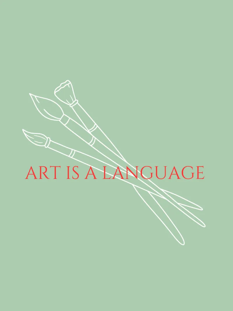 Art is a Language 2 poster da Headless Monkeys