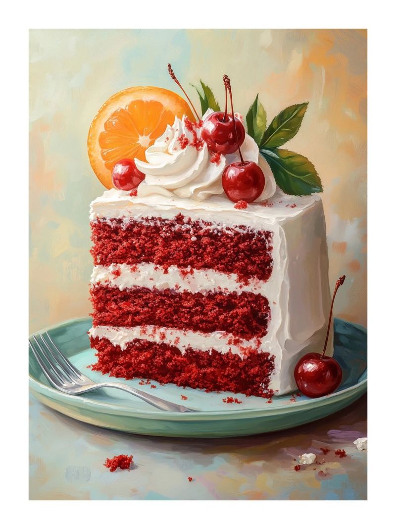 Red Velvet Cake poster by Spice & Style