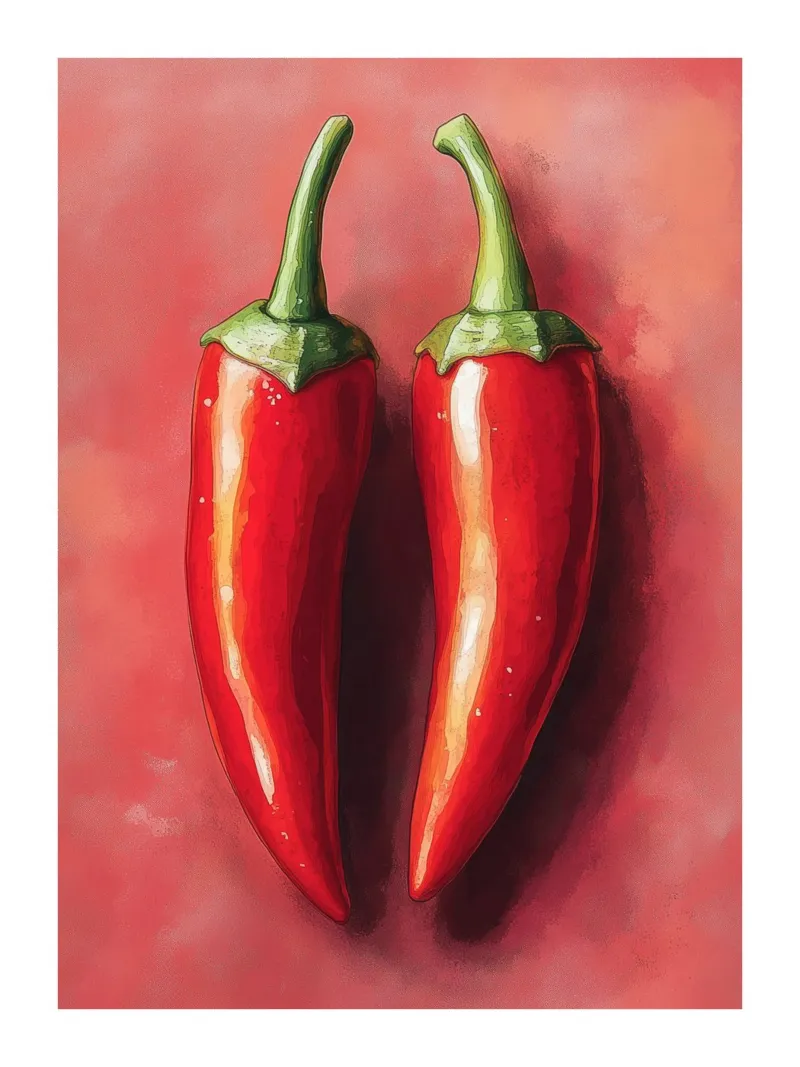 Pimientos rojos hahnemühle de Spice & Style