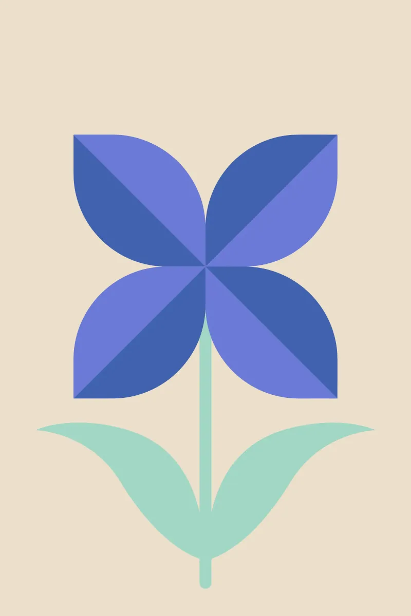 Nordic Petals plexiglass da SMPLE
