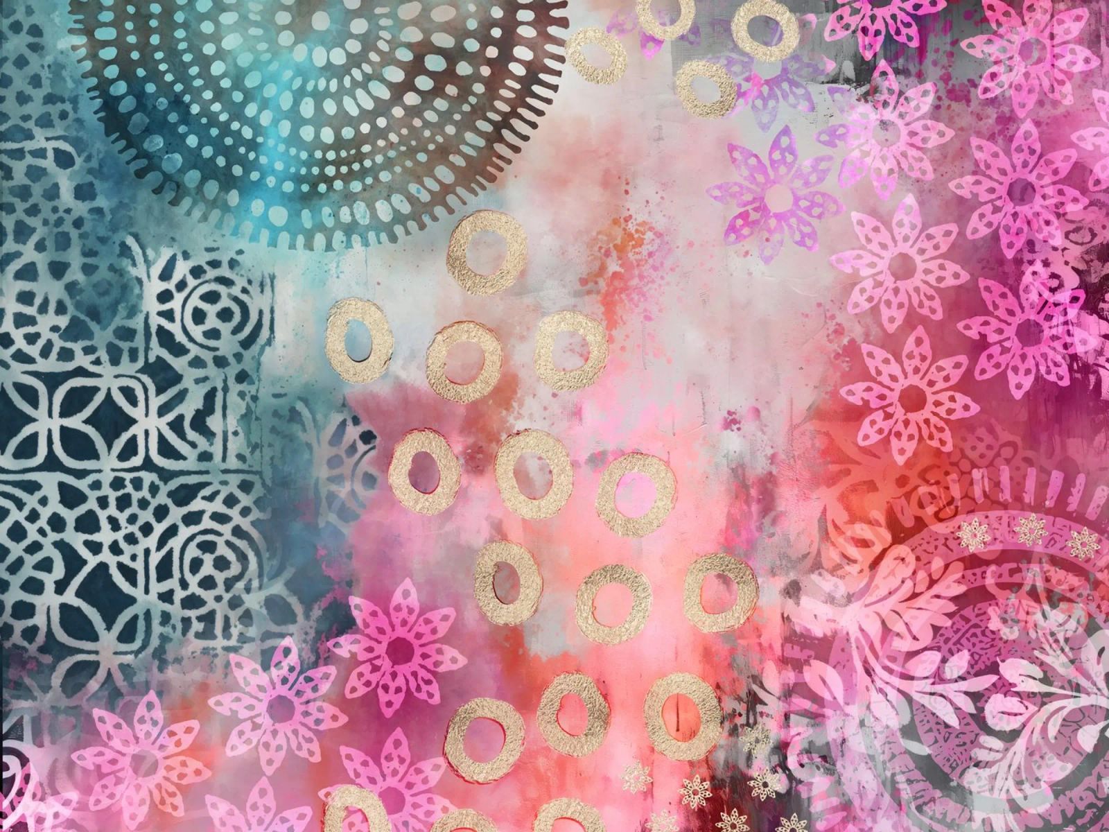 Vibrations vibrantes Chic bohème poster de Andrea Haase Modern Home